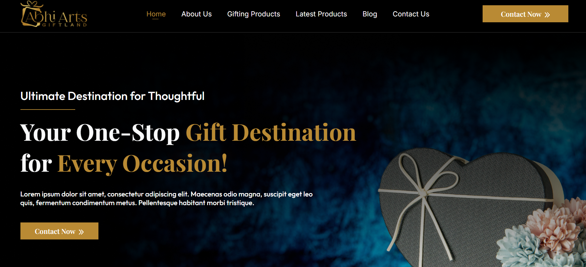 Gift and card website