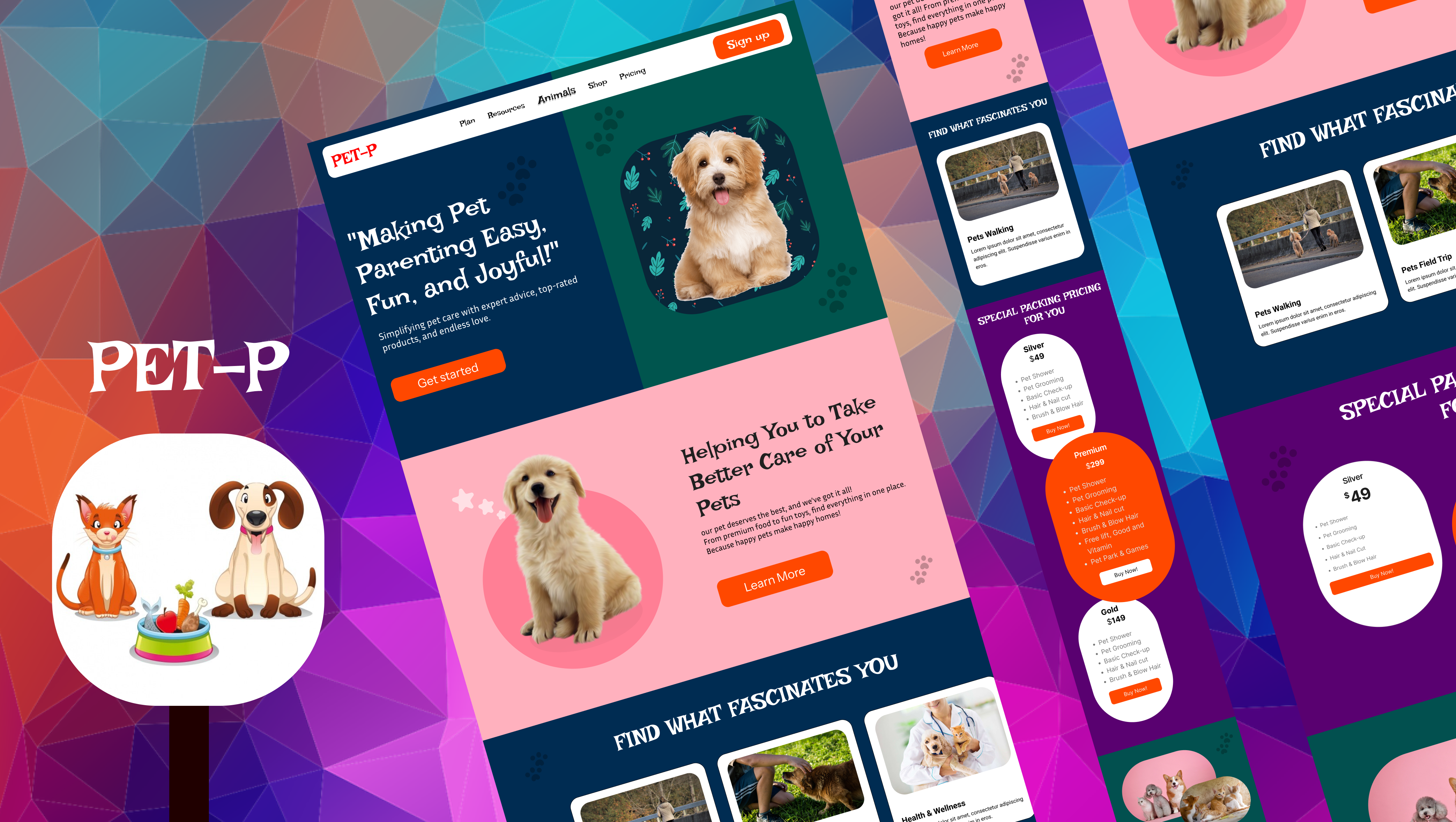 Pet-p website
